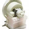 Сливной насос Copreci 30W без улитки, 4 защелки по кругу, фишка вперед Bosch, Siemens 215914