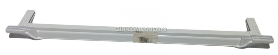 Отделка пластиковая 45см для стеклянной полки Beko, задняя 4561540300, 446x62x22мм, Н-446мм